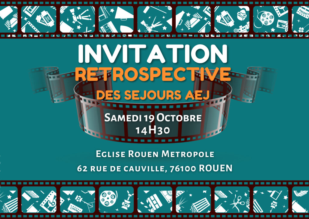 Invitation à la rétrospective des séjours AEJ 2024